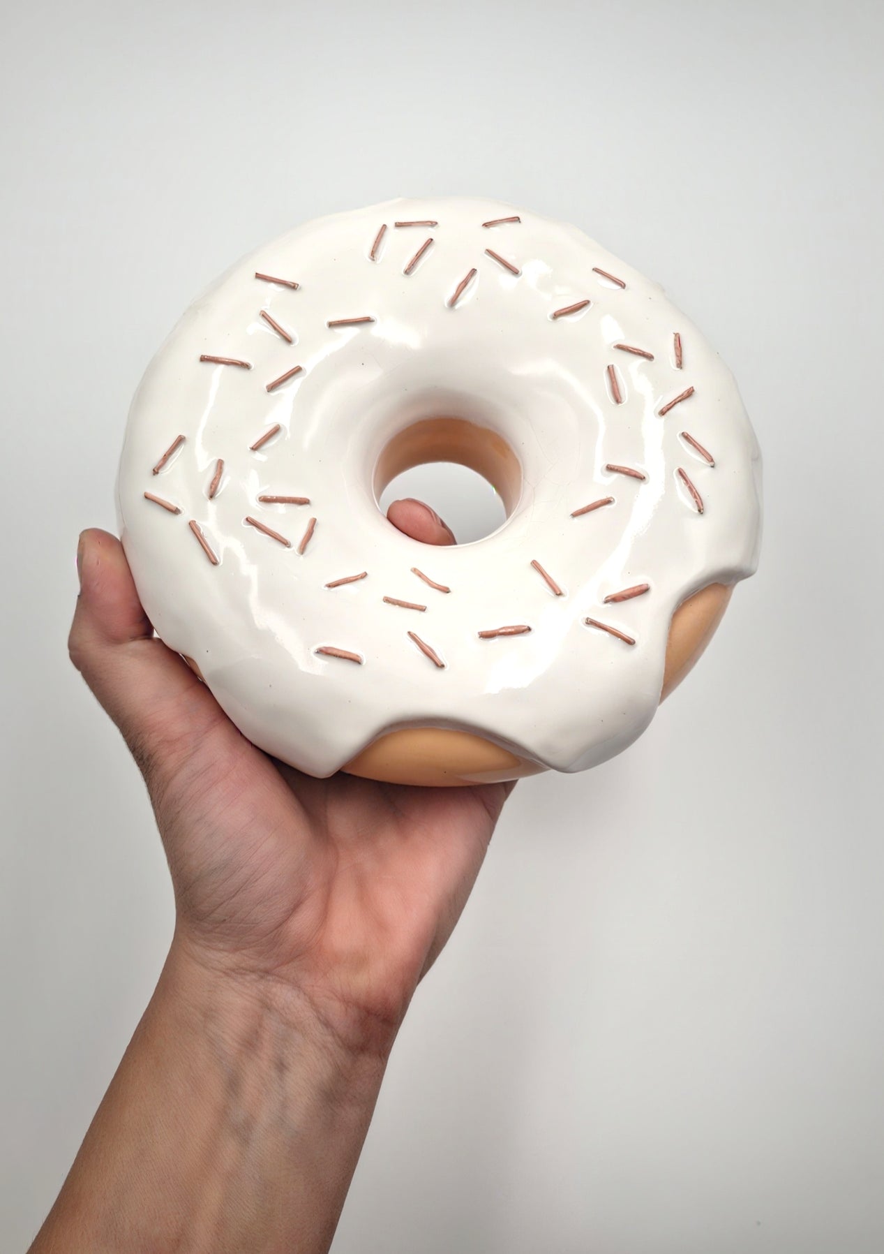 Wall Donut Peach