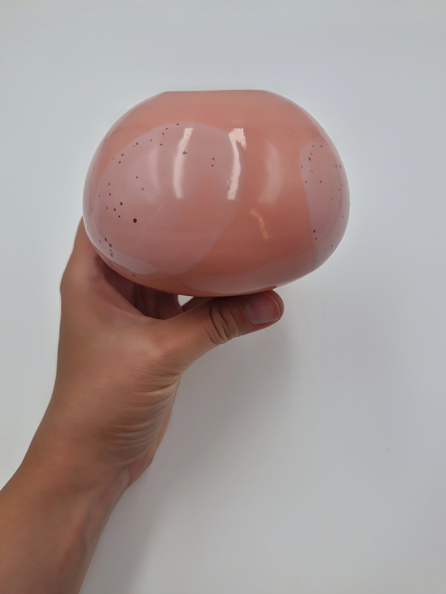 Round Vase Salmon