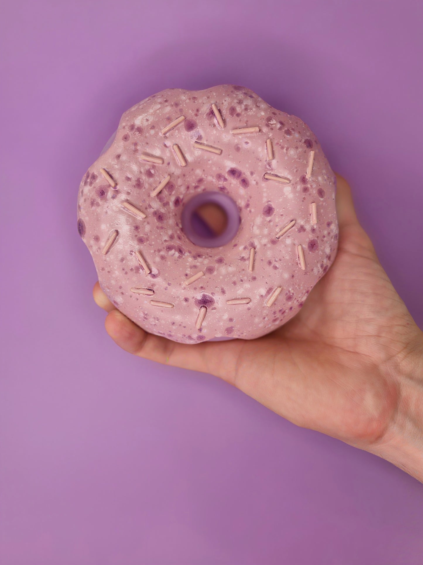 Wall Donut Plum