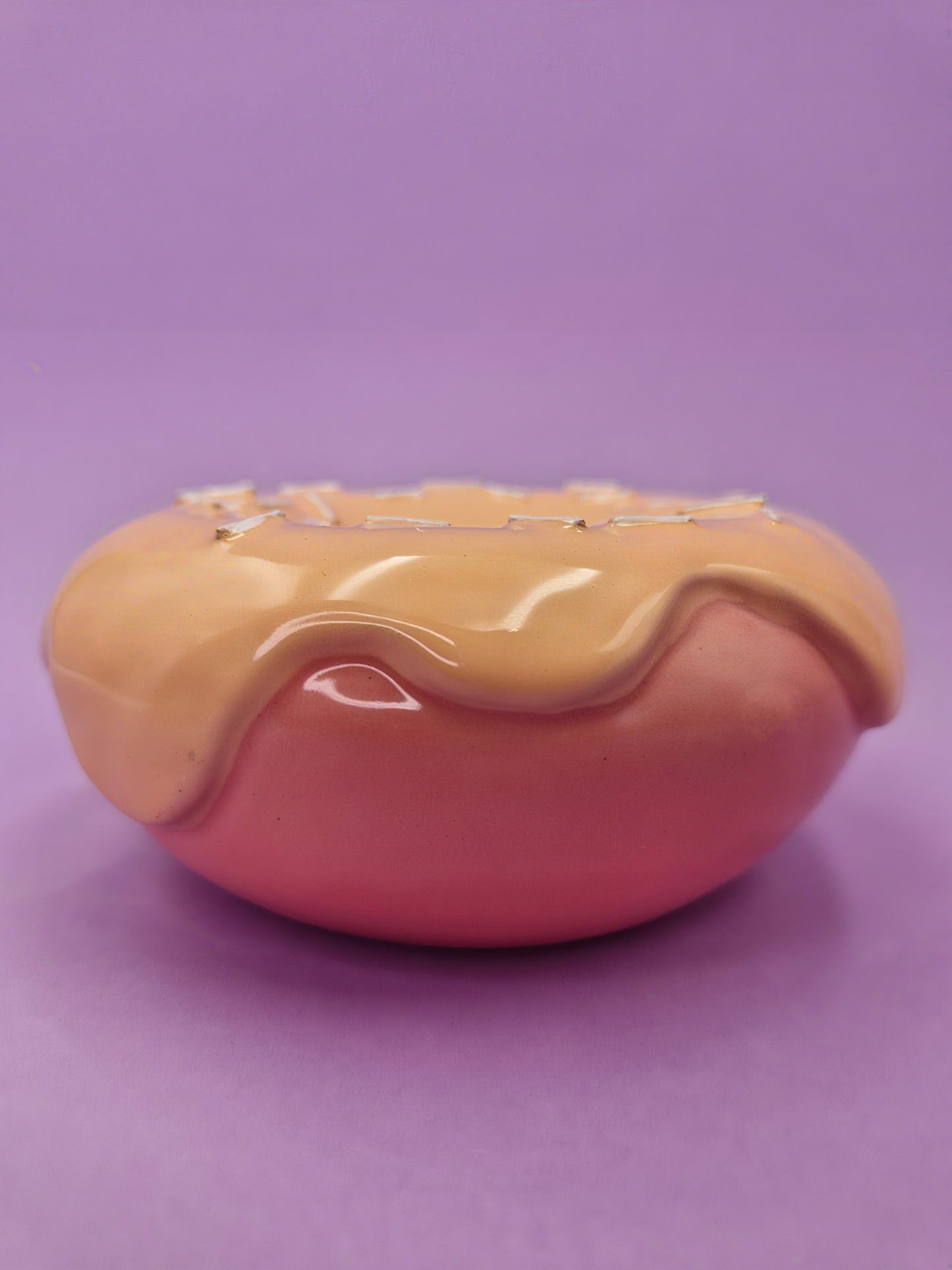 Wall Donut Peach mini