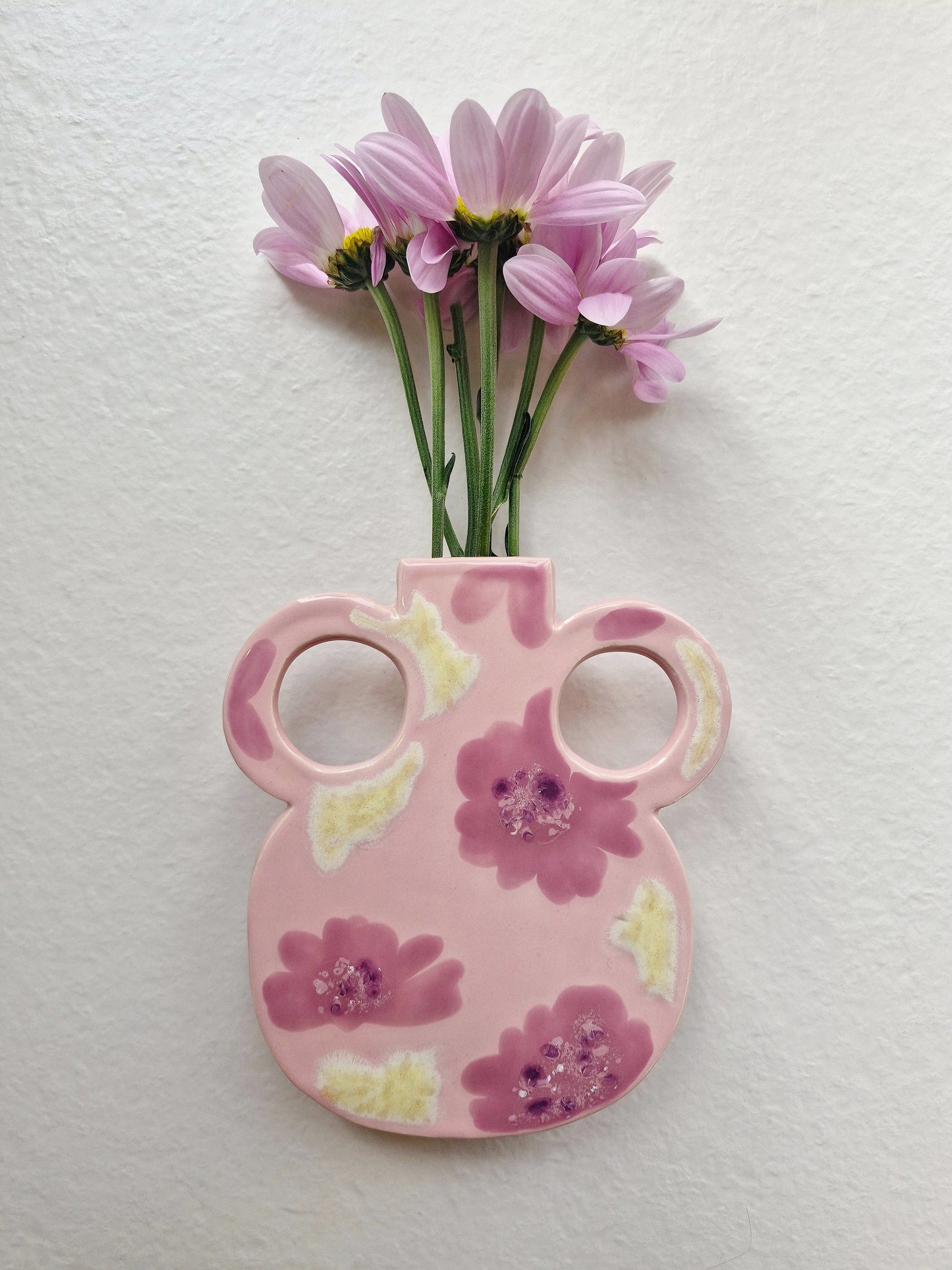 Wall Vase Poppy Lemonade