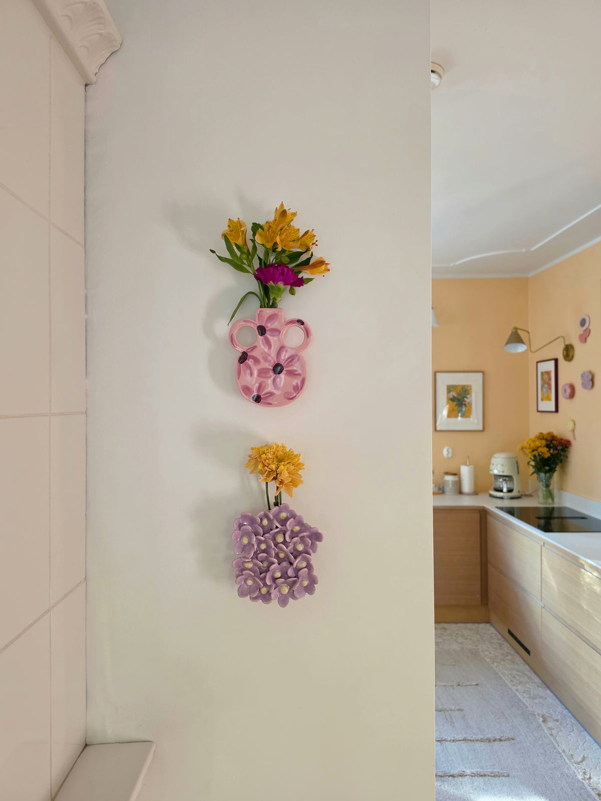 Wall Vase Flirty Daisy