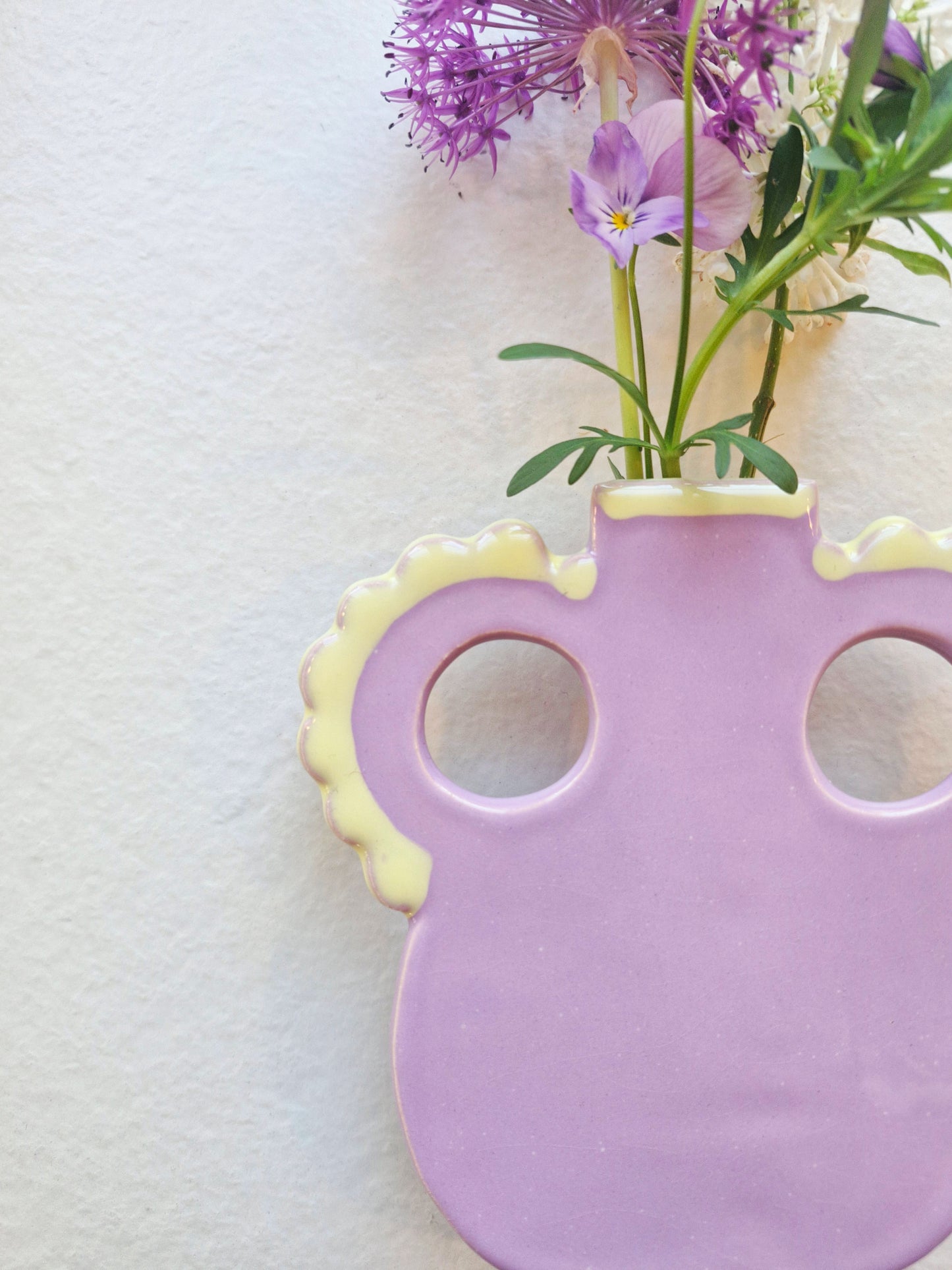 Wall Vase Lila Blush