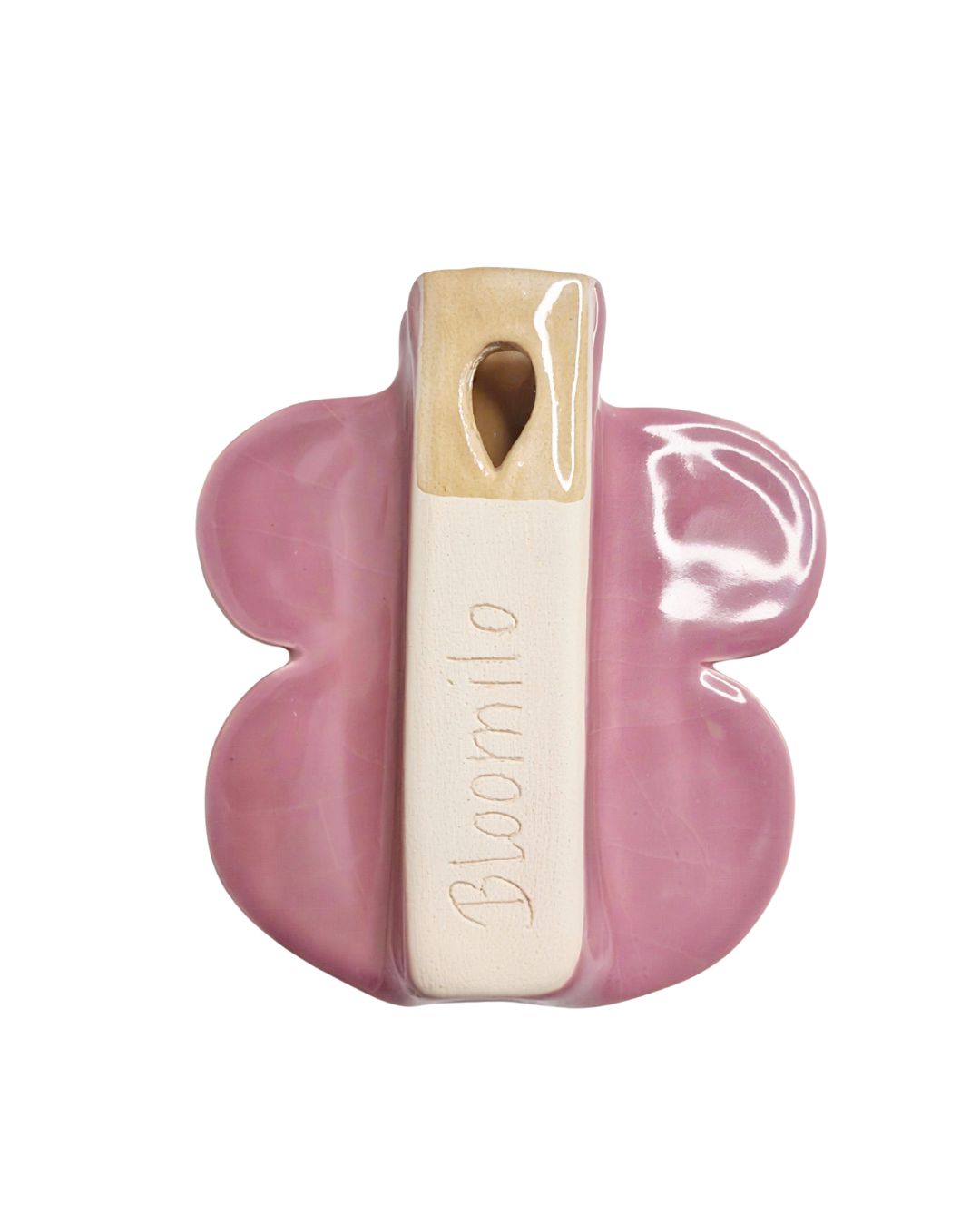 Wall Vase Rosy Whisper