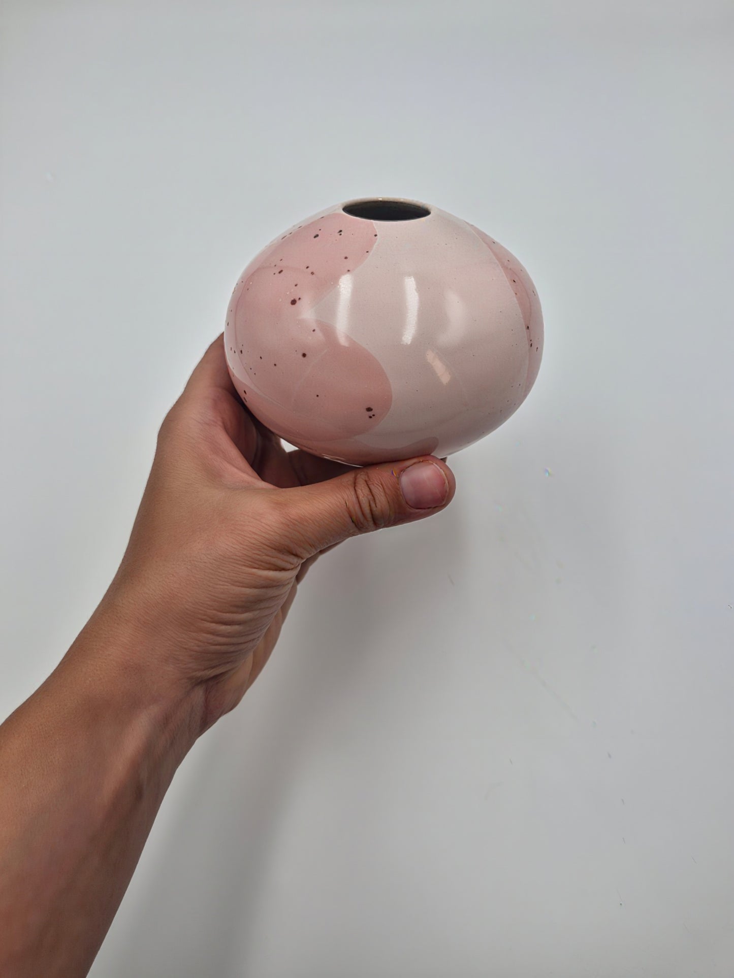 Round Vase Candy Floss
