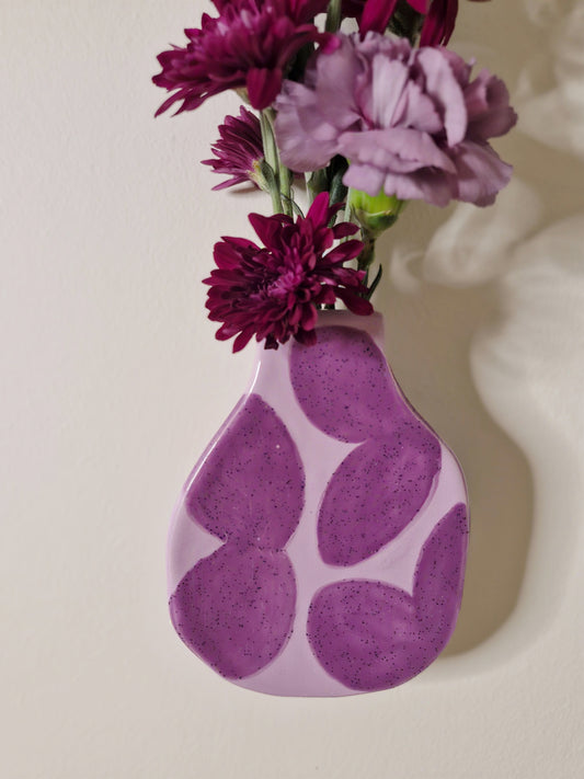Wall Vase Purple Haze