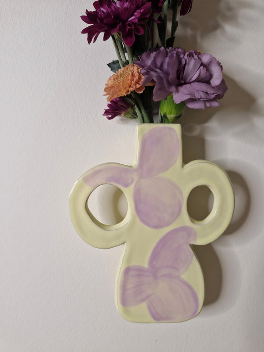 Wall Vase Lemon Bloom