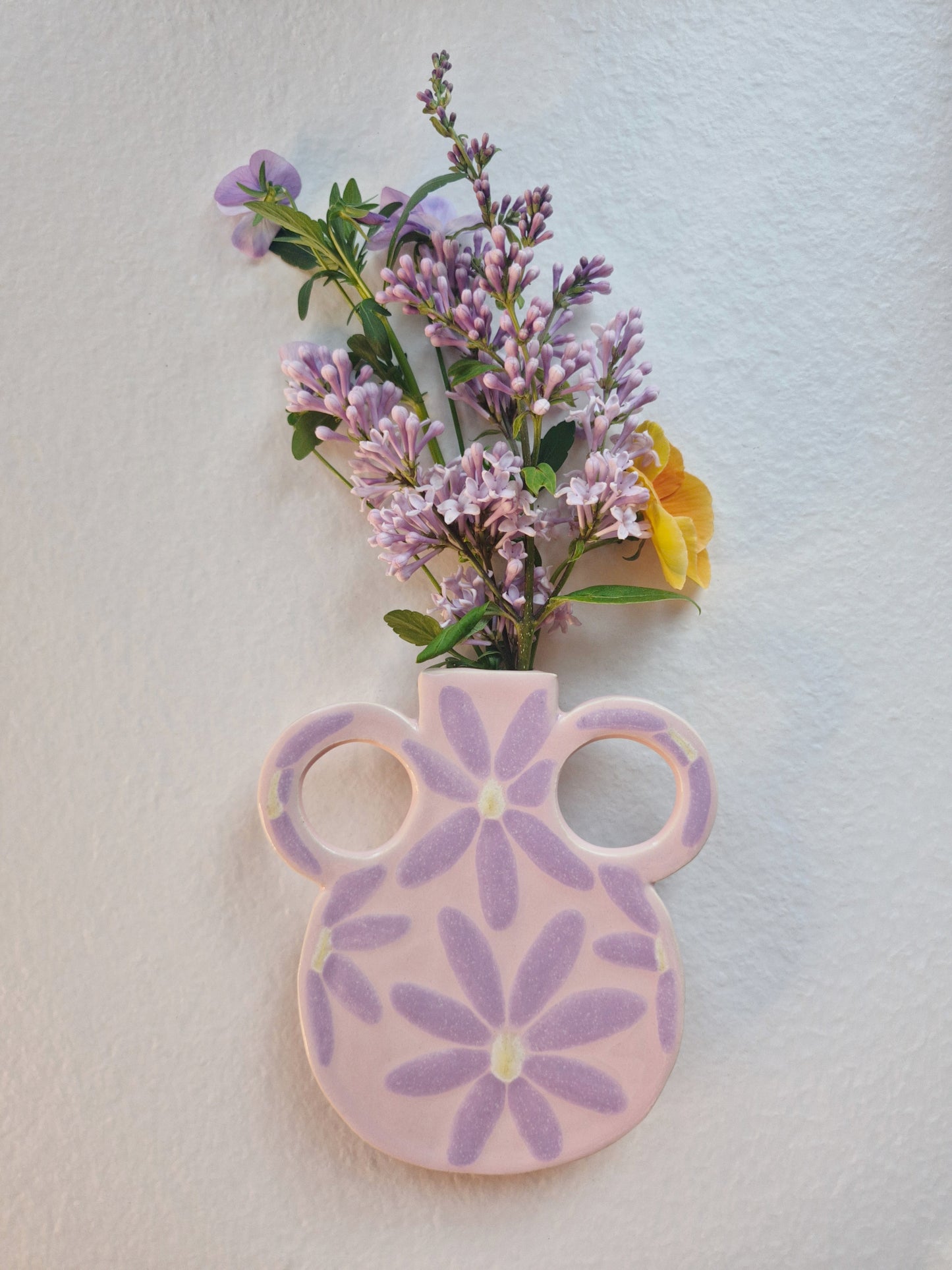 Wall Vase Miss Pinky