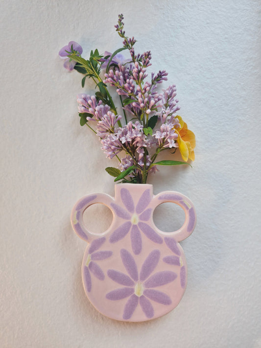 Wall Vase Miss Pinky