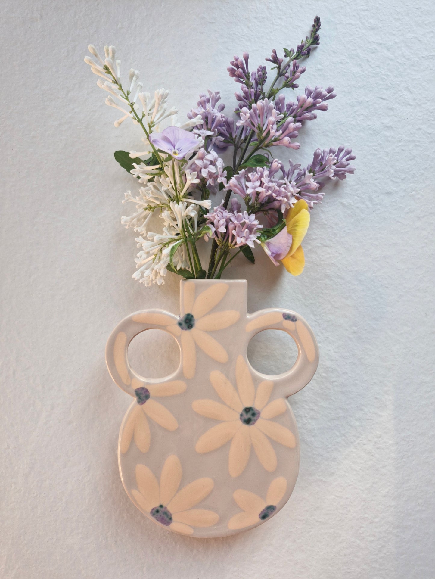 Wall Vase Clara Caramel
