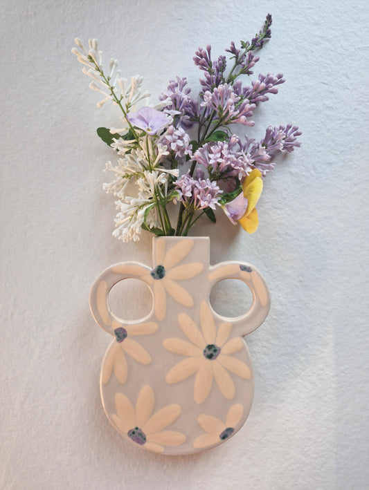 Wall Vase Clara Caramel