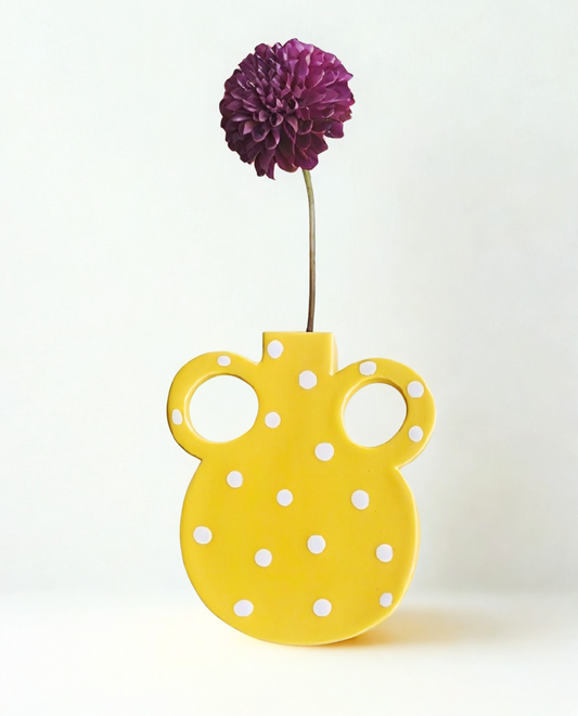 Wall Vase Dots Dandelion