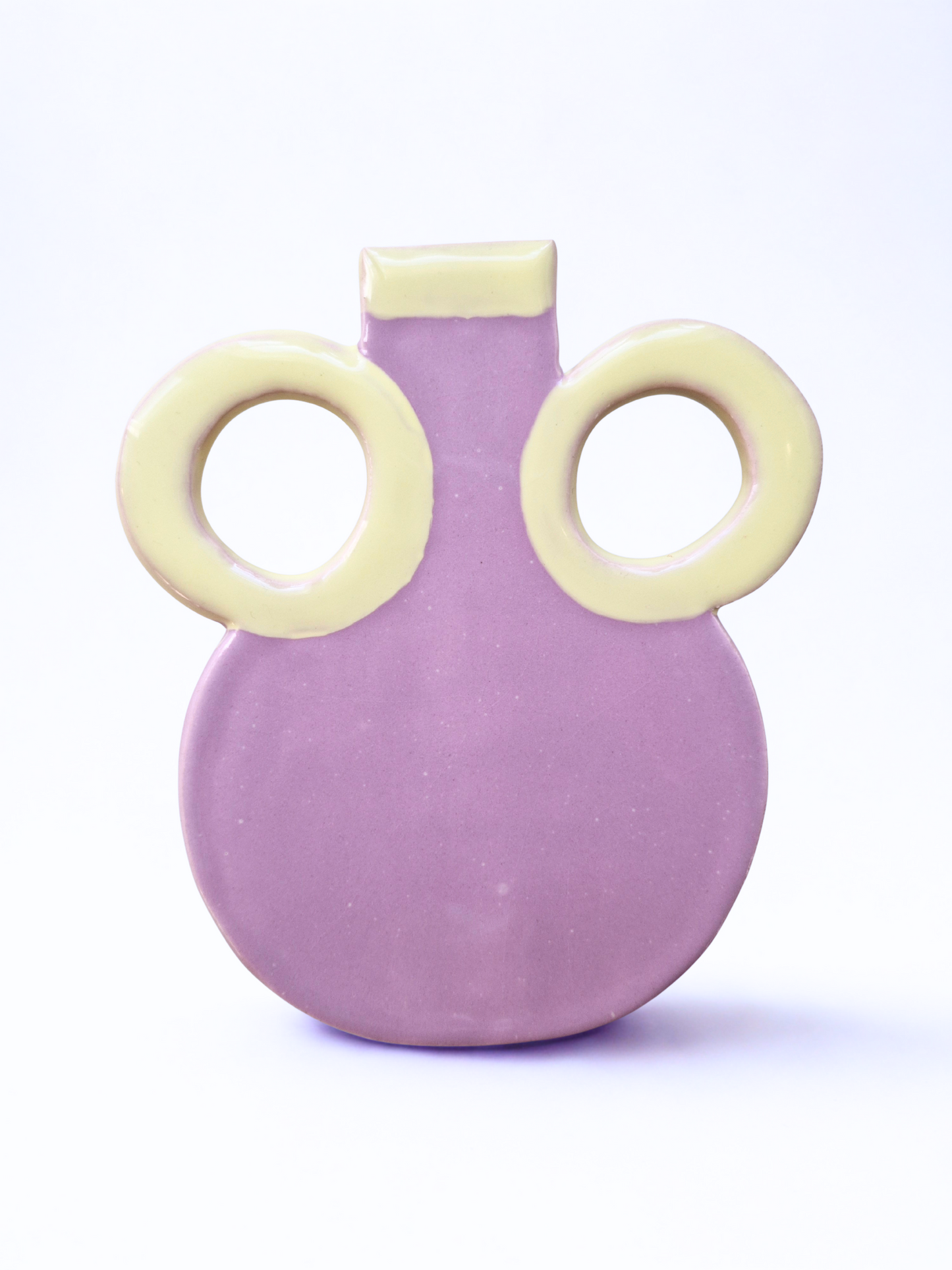 Wall Vase Round lila