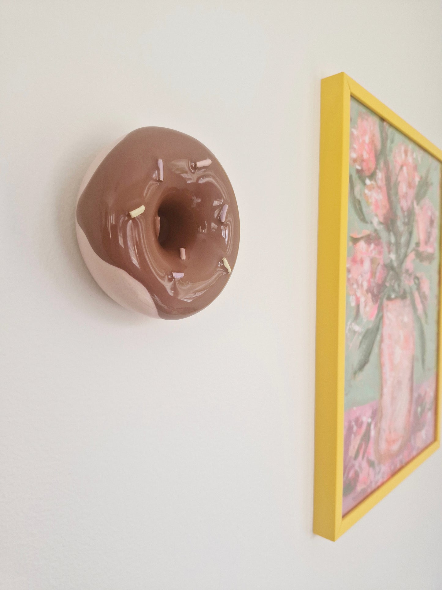 Wall Donut Happy Chocolate MINI
