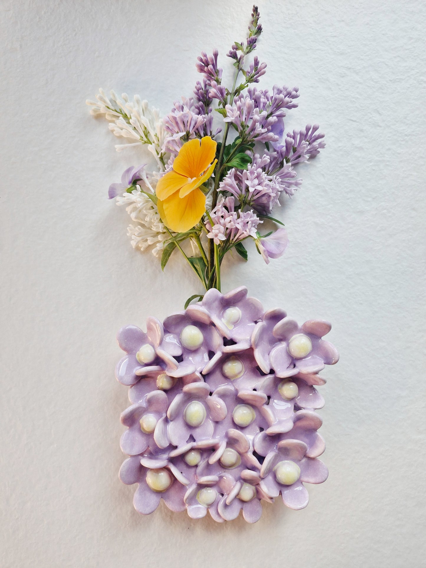 Wall Vase Flirty Daisy