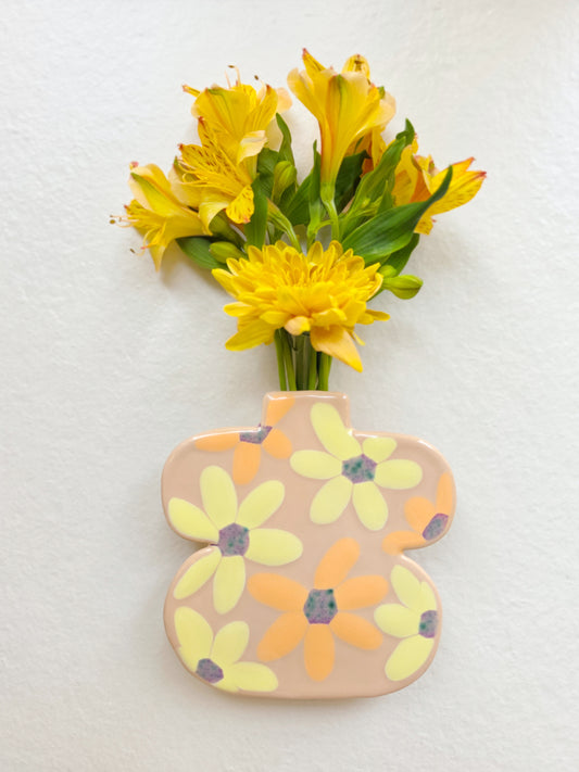 Wall Vase Clara Caramel (korvaton)