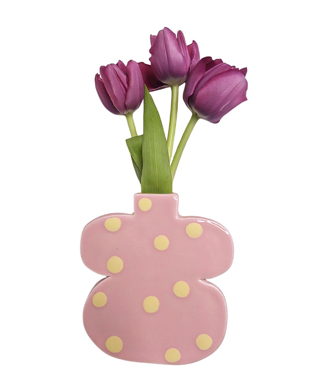 Wall Vase Dots Candy