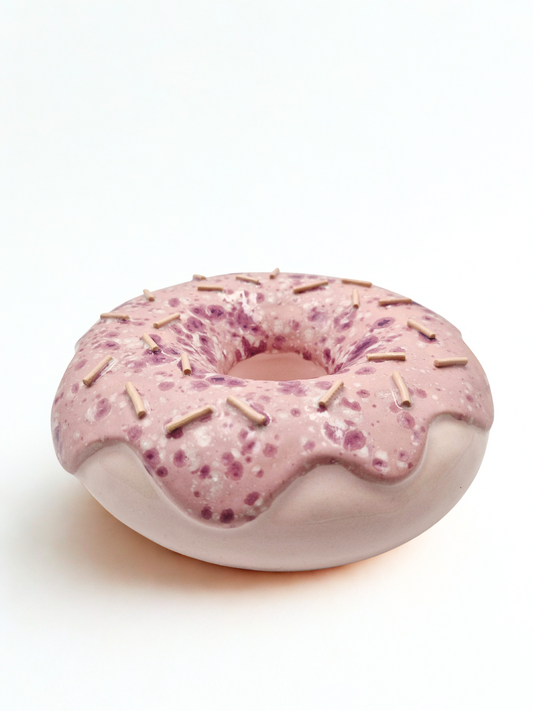 Wall Donut Pink Plum