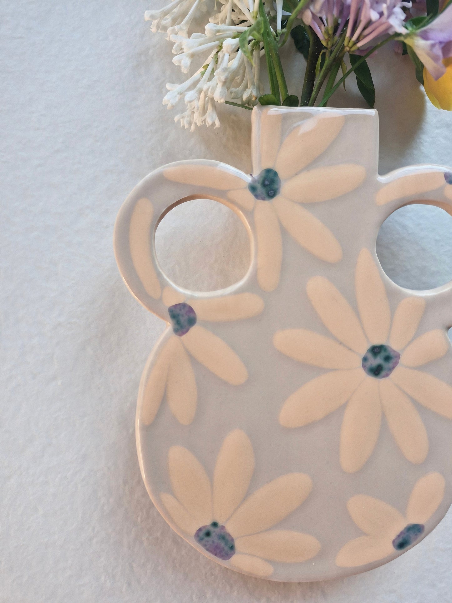 Wall Vase Clara Caramel