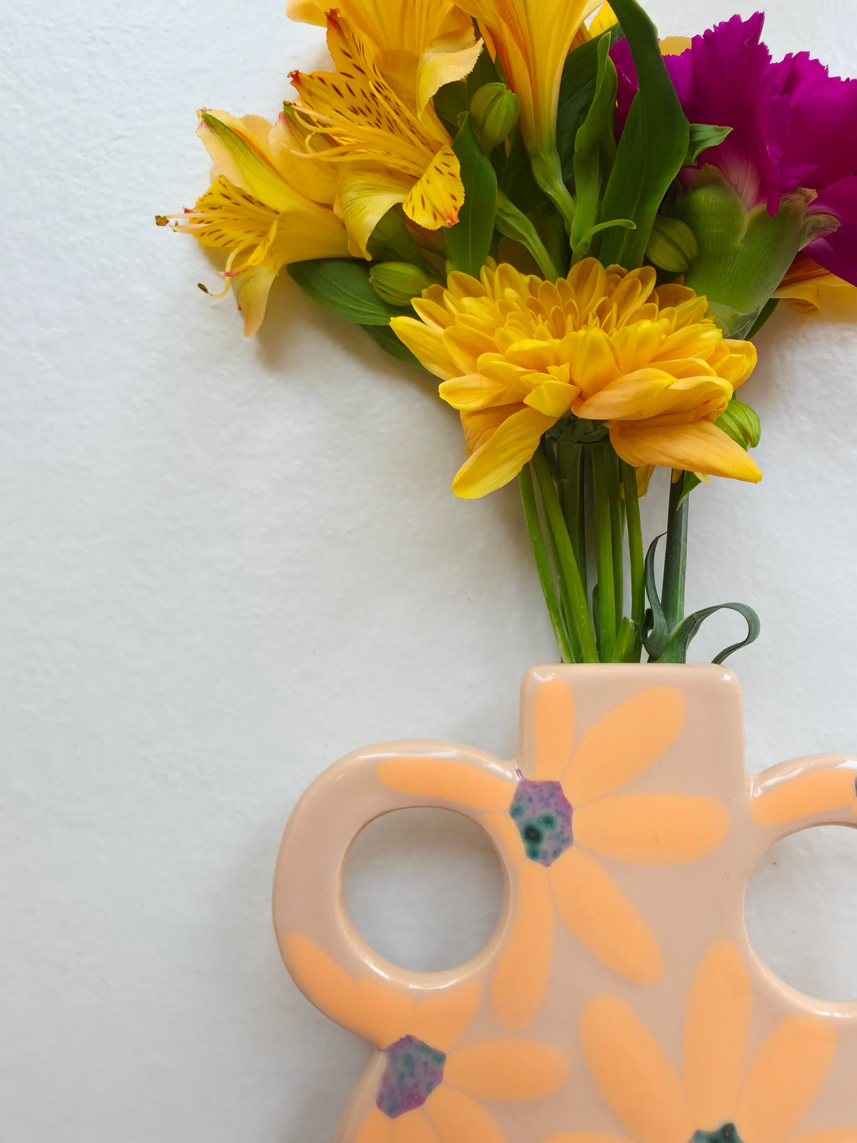 Wall Vase Clara Caramel
