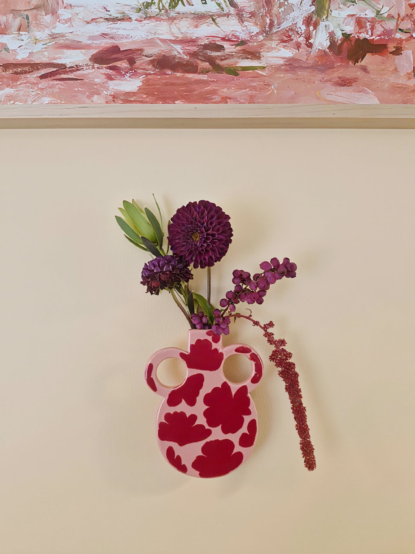 Wall Vase Poppy
